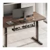 Organizador de cables bajo el escritorio LOGILINK KAB0094, sistema de fijación, extensible, metal, negro