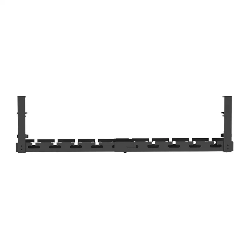 Organizador de cables bajo el escritorio LOGILINK KAB0094, sistema de fijación, extensible, metal, negro