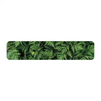 LogiLink reposamuñecas para teclado, largo - reposamuñecas ergonómico de espuma viscoelástica para teclados de tamaño completo, base antideslizante, negro