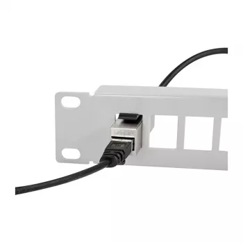 LOGILINK acoplador Keystone Cat.5e STP, 2xRJ45, metal, apantallado