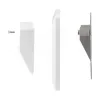 LogiLink Tapa keystone para 2 módulos, saliente, UP/50, blanco puro