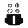 Logilink inserto de caja de suelo Keystone para 3 x 3 módulos Keystone, negro