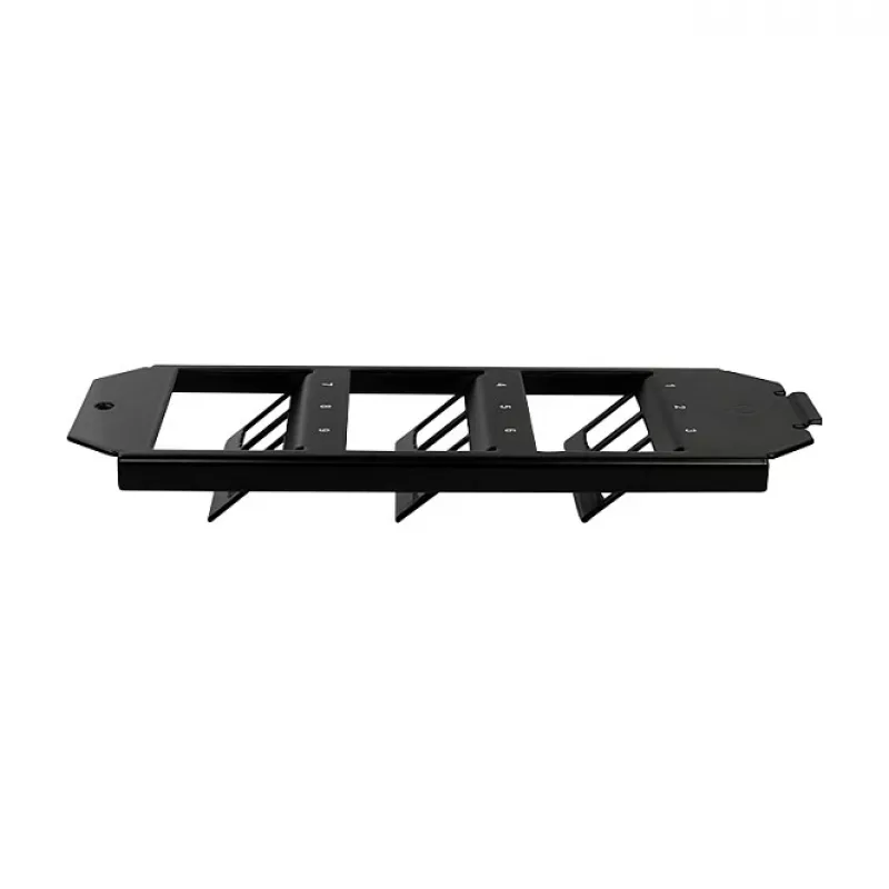 Logilink inserto de caja de suelo Keystone para 3 x 3 módulos Keystone, negro