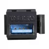 LogiLink Keystone USB 3.0 Type-A Acoplador, conector hembra a conector hembra, negro