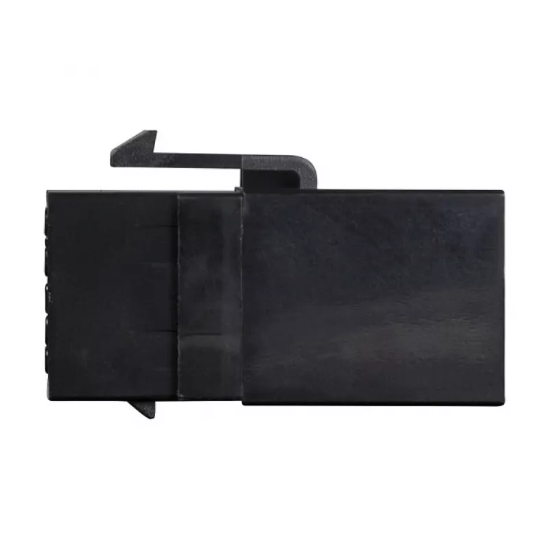 LogiLink Keystone USB 3.0 Type-A Acoplador, conector hembra a conector hembra, negro