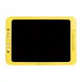 Tableta de escritura LCD LogiLink 19 cm, amarillo – pizarra de dibujo multicolor reutilizable con función de borrado y bloqueo