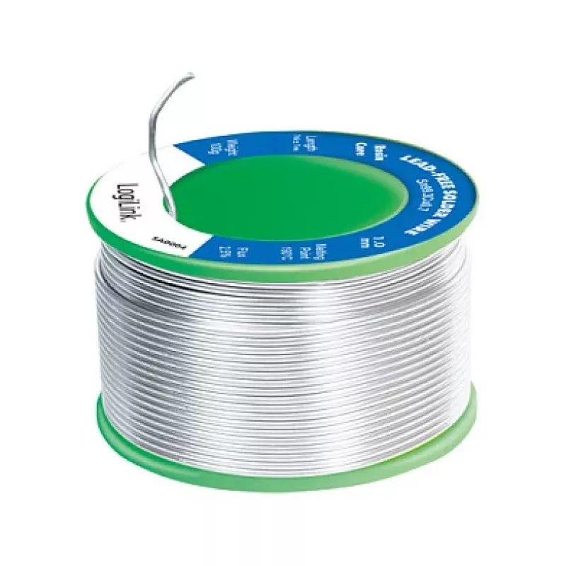 LOGILINK Hilo de soldadura sin plomo 1mm 100g Sn99.3Cu0.7 fundente No-Clean