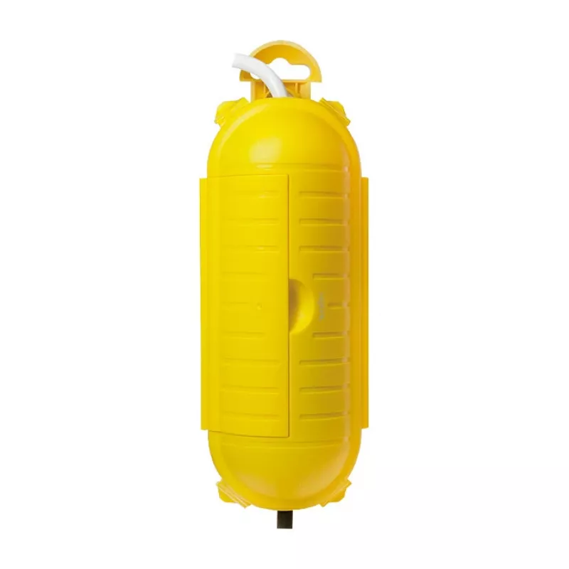 LogiLink LPS217 caja de protección para cables de exterior, IP44, amarilla