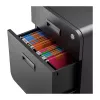 LOGILINK archivador móvil, 2 cajones con cerradura, negro