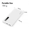 Logilink Batería externa móvil, LiPo, 8000 mAh, Blanco