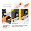 LogiLink conector modular RJ45 Cat.6A STP pass through, pack de 10