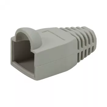 LogiLink funda modular para conector RJ45 6.5mm gris, 50 uds.