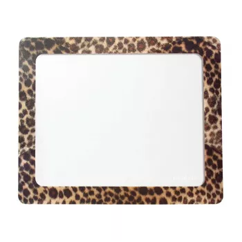 Logilink Alfombrilla de ratón con marco para fotos, diseño leopardo, extra fina