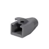 Fundas de alivio de tracción RJ45 LogiLink MP0035, gris, pack de 50