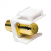 Módulo de acoplamiento LogiLink NK0026 Keystone RCA hembra a F hembra, amarillo