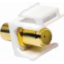 LogiLink NK0026 Adaptador RCA conector hembra a F conector hembra, amarillo