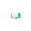 LogiLink NK0031 acoplador de fibra óptica Keystone LC dúplex multimodo OM3/OM4, aqua