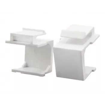 LogiLink NK0090 tapones ciegos keystone, blanco, 10 uds.
