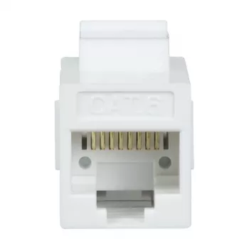 Conector hembra Keystone Cat.6 UTP LogiLink NK4012W, 2x RJ45, blanco