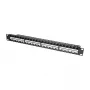 LogiLink NK4045 Patch panel Keystone 1U 48 puertos no blindado negro