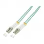 LogiLink OM3 LC/LC Cable de red de fibra óptica multimodo dúplex 20m Aqua