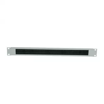LogiLink ORCEB1G panel de gestión de cables con cepillo para rack 19