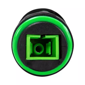 Logilink conector SC simplex de fibra óptica para exterior con 2 prensaestopas, IP65, gris