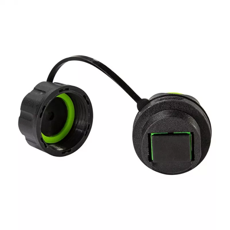 LOGILINK Conector de fibra óptica exterior simplex SC con tapa antipolvo