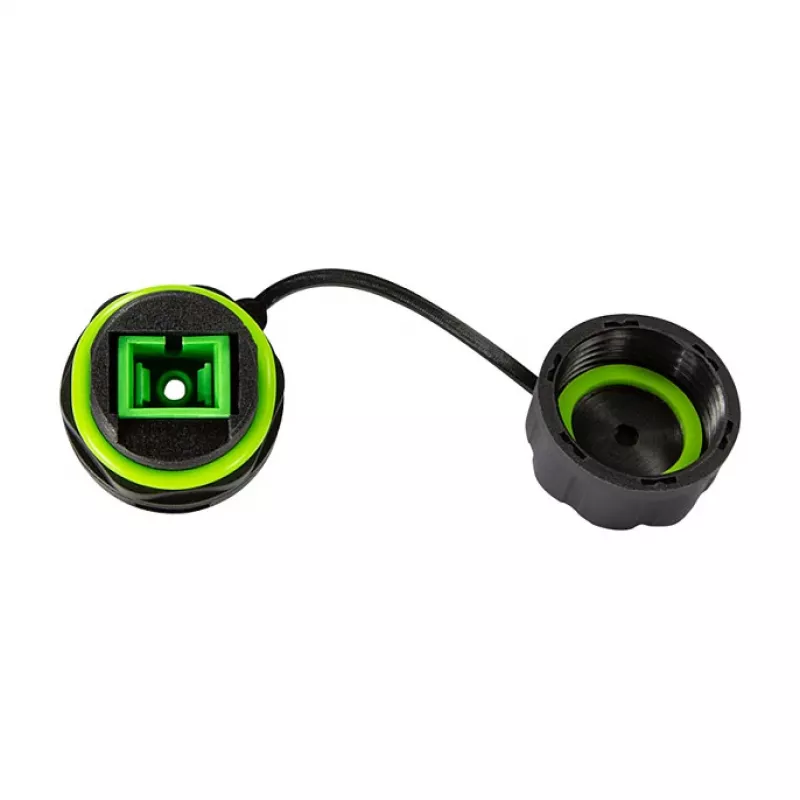 LOGILINK Conector de fibra óptica exterior simplex SC con tapa antipolvo