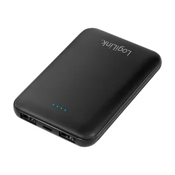 LogiLink PA0202 Batería externa 5000 mAh negra