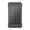 Batería externa solar LogiLink PA0321 6000 mAh con USB-C, IP65, negra