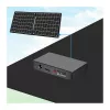 LOGILINK PA0341 panel solar plegable - 30W, salida USB-C y USB-A y DC, monocristalino, resistente a salpicaduras IPX4