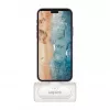 LogiLink PA0349W batería externa móvil, 5000 mAh, LiPo, conector USB-C plegable integrado y puerto USB-C, blanco