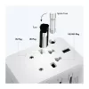 LOGILINK PA0357 Cargador de viaje USB-A/C, 70 W GaN, 4 puertos, 2x USB-A (QC), 2x USB-C (PD), slim, blanco