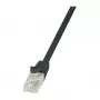 LOGILINK Cable de red Cat.5e U/UTP 1,50m negro