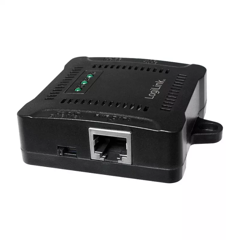 LogiLink POE005 Splitter PoE, 1 puerto Gigabit, 24W máx, salida DC 5/9/12V
