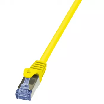 LogiLink PrimeLine cable de red Cat.6A S/FTP, 0,25 m, amarillo