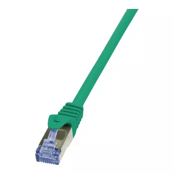 LogiLink PrimeLine Cable de red Cat.6A S/FTP, 1m, Verde