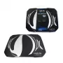 LogiLink Q1 Mate alfombrilla gaming XL – microtejido, base de goma antideslizante, bordes cosidos, tapete de escritorio negro