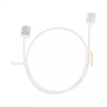 LogiLink cable de red Slim High-Flex Cat.6A U/UTP, 2 m, blanco
