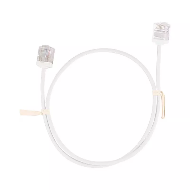 LogiLink cable de red Slim High-Flex Cat.6A U/UTP, 2 m, blanco