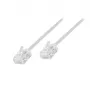 LogiLink Cable patch Slim High-Flex, Cat. 6A, U/UTP, 0,15 m, blanco, pack de 10 (CQ3001U)
