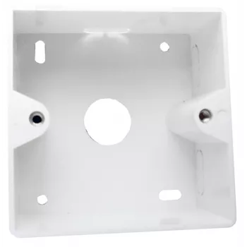 LOGILINK carcasa de superficie para cajas empotradas - blanco señal (RAL 9010)