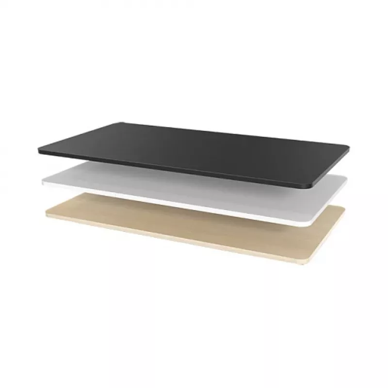 LogiLink tablero de mesa, dividido en 3 partes, 1200x600 mm, madera natural