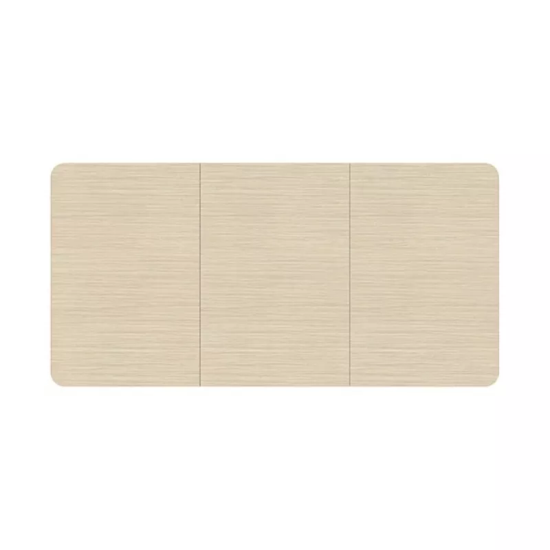 LogiLink tablero de mesa, dividido en 3 partes, 1200x600 mm, madera natural