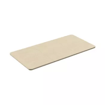 LogiLink tablero de mesa, dividido en 3 partes, 1200x600 mm, madera natural