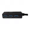 LOGILINK UA0262 cable de extensión activo USB 3.0, USB-A macho a 4x USB-A hembra, 10m, negro