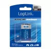 LogiLink Ultra Power Pila alcalina 9V, pack de 1 blíster