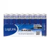 LogiLink Ultra Power pilas alcalinas AAA, pack de 8, 1,5 V, Longlife Power, sin mercurio