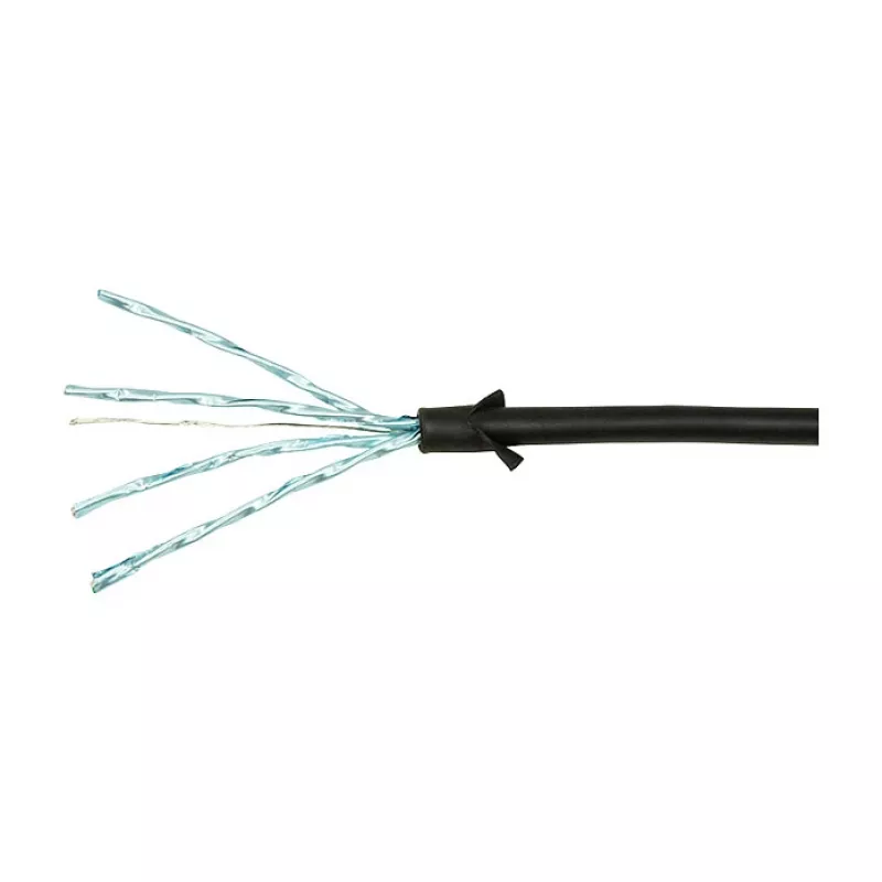 LogiLink Ultraflex SlimLine Cable de red Cat6a S/FTP, 2m, negro (CQ9053S)